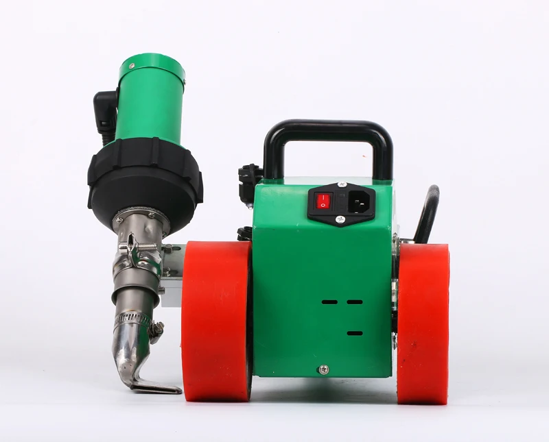 US $799.00 Fastest Speed Mesh Cloth Tarpaulin Hot Air WelderPlastic Sheet Welding Machine With LED Light