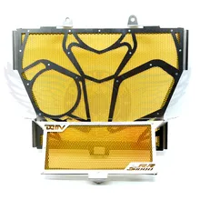 good quality motorcycle accessories stainless steel radiator cover protector grill cover protector yellow For BMW S1000RR