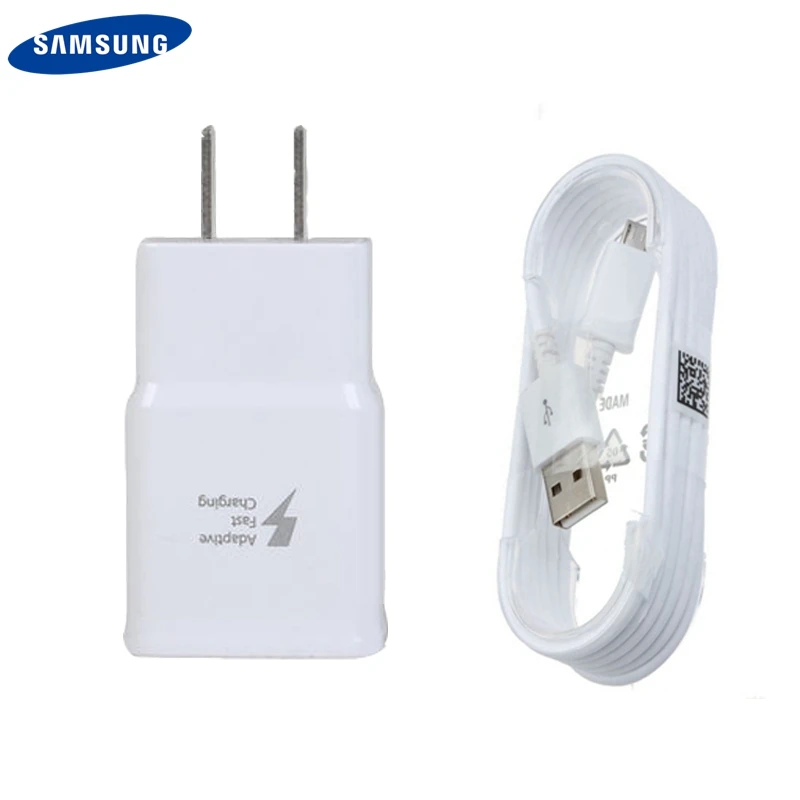 Samsung!! Быстрая Зарядное устройство для samsung GALAXY S7 S6 S6edge+ Note5 A3 A5 A7 A9 J3 J7 C7 C5 C9 S5 S4 A7100 C7000 Note4 G930 935 - Цвет: US And 1.5 Cable