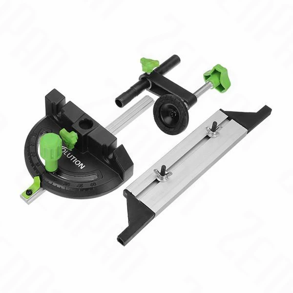 Miter Gauge And Box Joint Jig Kit With Adjustable Flip Stop Woodworking Tool