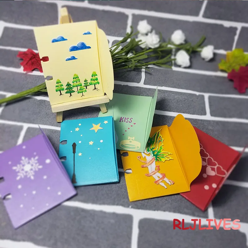 

Memory Dex Rolodex Cutting die Metal Cutting Dies DIY Scrapbooking Card Stencil Paper Craft Handmade Album Handbook Decoration