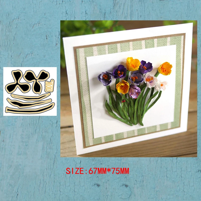 

LLove CCraft Metal Cutting Dies NO.1 Flower for DIY Scrapbook Album Paper Card Decorative Craft Embossing Die 2019 NEW