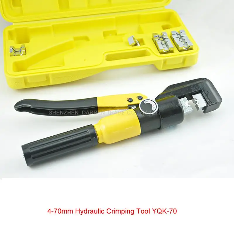 

1PC 4-70mm Hydraulic Crimping Tool YQK-70 Manually Hydraulic Crimping Tool