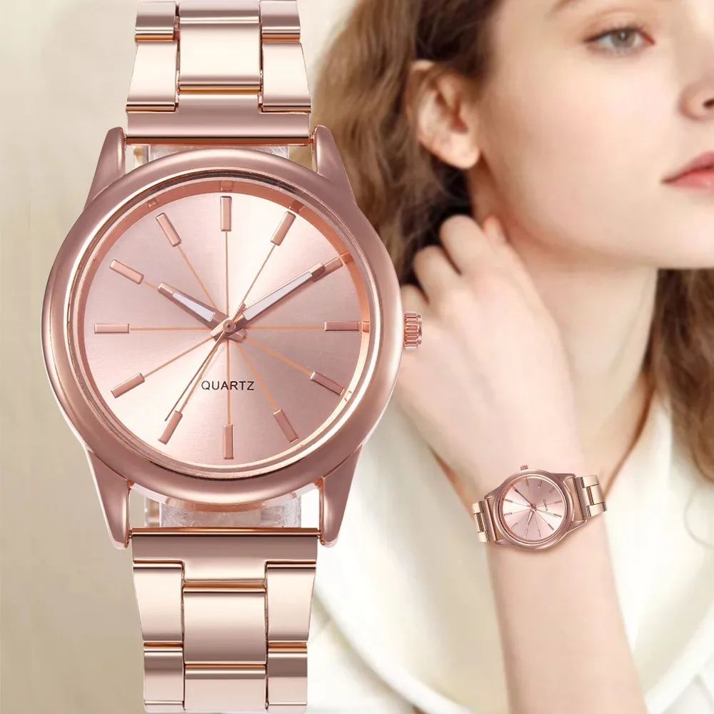

Brand Watches For Women Luxury Bracelet Stainless Steel Quartz WristWatch Fashion Ladies Business Cuff Dress Watch Relogio Reloj
