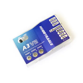 

HobbyEagle A3 V2 Aeroplane Flight Controller Stabilizer for RC Multicopter Airplane Fixed-wing Copter