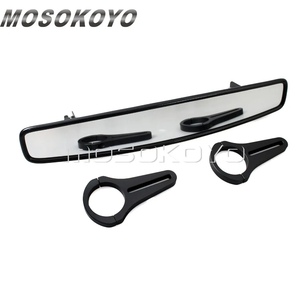 1.75/" Clamp Mount Rear View UTV Mirror For Rhinos 450 660 700 Polaris Kymco