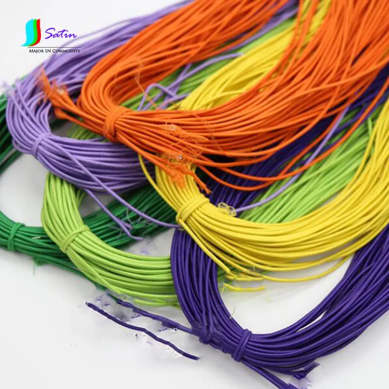 Imported Color Round Elastic Band Thin Elastic Cord Net Clothes With