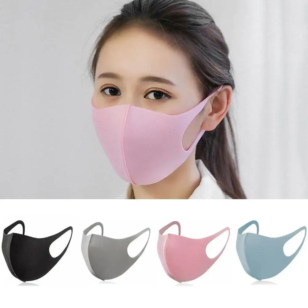 

Cute Washable Mouth Mask PM2.5 Cotton Anti Haze Dust Mask Nose Filter Windproof Face Muffle Bacteria Flu Fabric Cloth Respirator