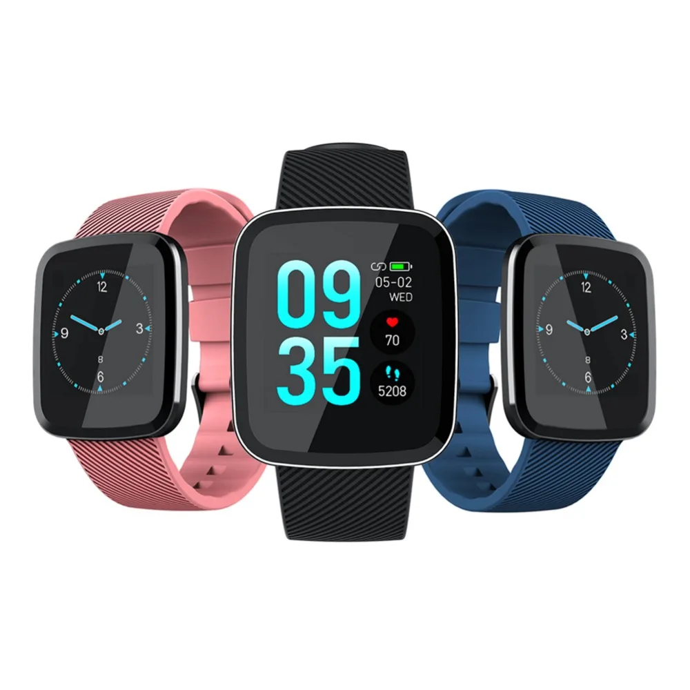 

Smart Watch Fitness Tracker Waterproof IP67 Full Color 1.3inch HD Color Display Sports Watch bracelet for Android and iOS Phones
