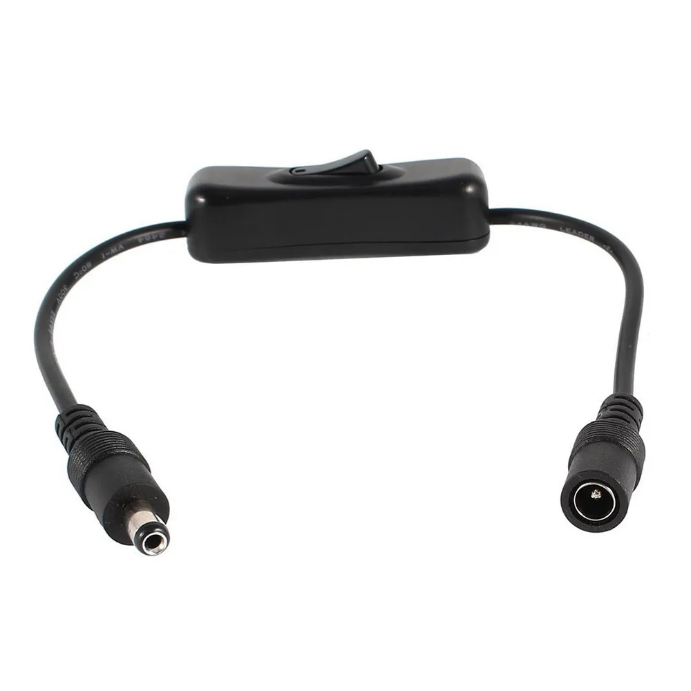 

DC12V Switch 5050 3528 5630 LED Strip Light Cable Connector 36W Toggle Switch Voltage Wiring Mode Power Supply