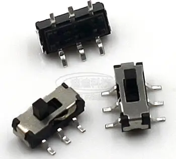 

10pcs MSS22D18G2 MSS22D18 MINI Miniature DIP SMD Slide Switch 2P2T 6Pin for DIY Electronic Accessories