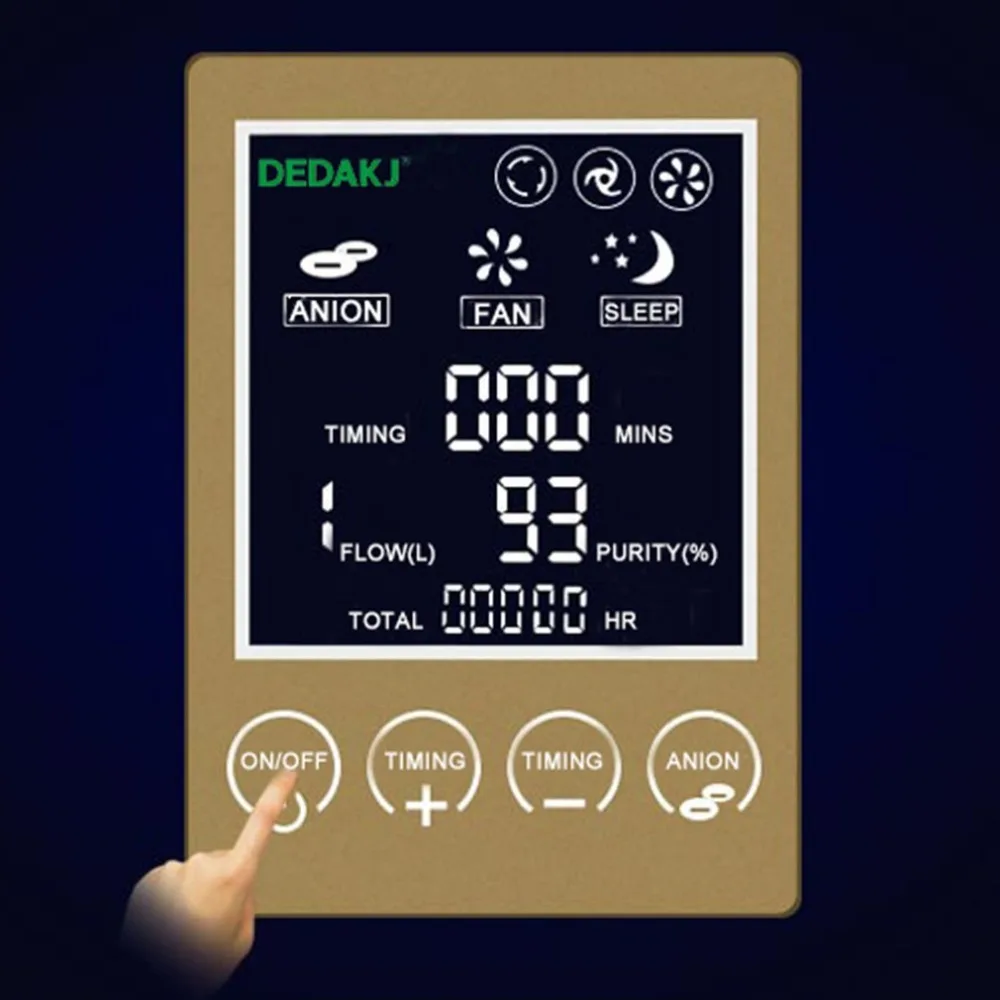  Portable Size Household Use Medical Oxygen Concentrator Real Time 6L Adjustable Smart Oxygen Purity - 32929833195