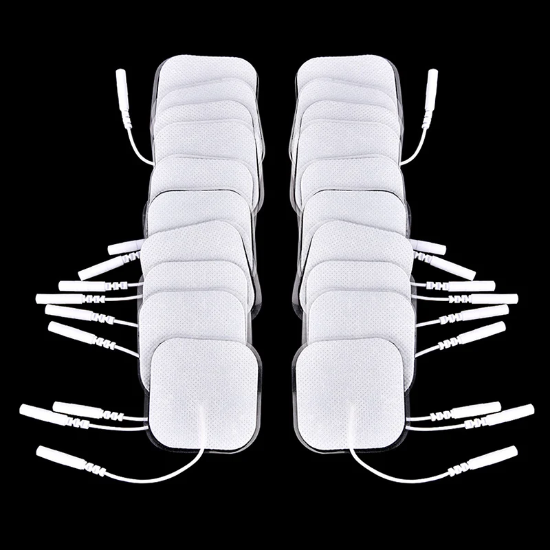 

5cm*5cm Reusable Body Massager Replacement Pad Electrodes Digital Therapy Machine Pads Self Adhesive Replacement Patches Sticker