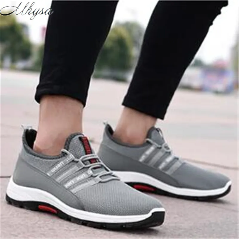 

Mhysa 2019 new spring and summer casual sports men's shoes fashion lightweight comfortable non-slip resistant light shoes Z159