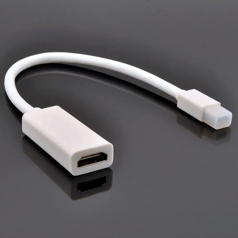 10 قطعة الصاعقة البسيطة DisplayPort موانئ دبي إلى محول HDMI كمبيوتر صغير هوائي ماك بوك برو ماك ميني