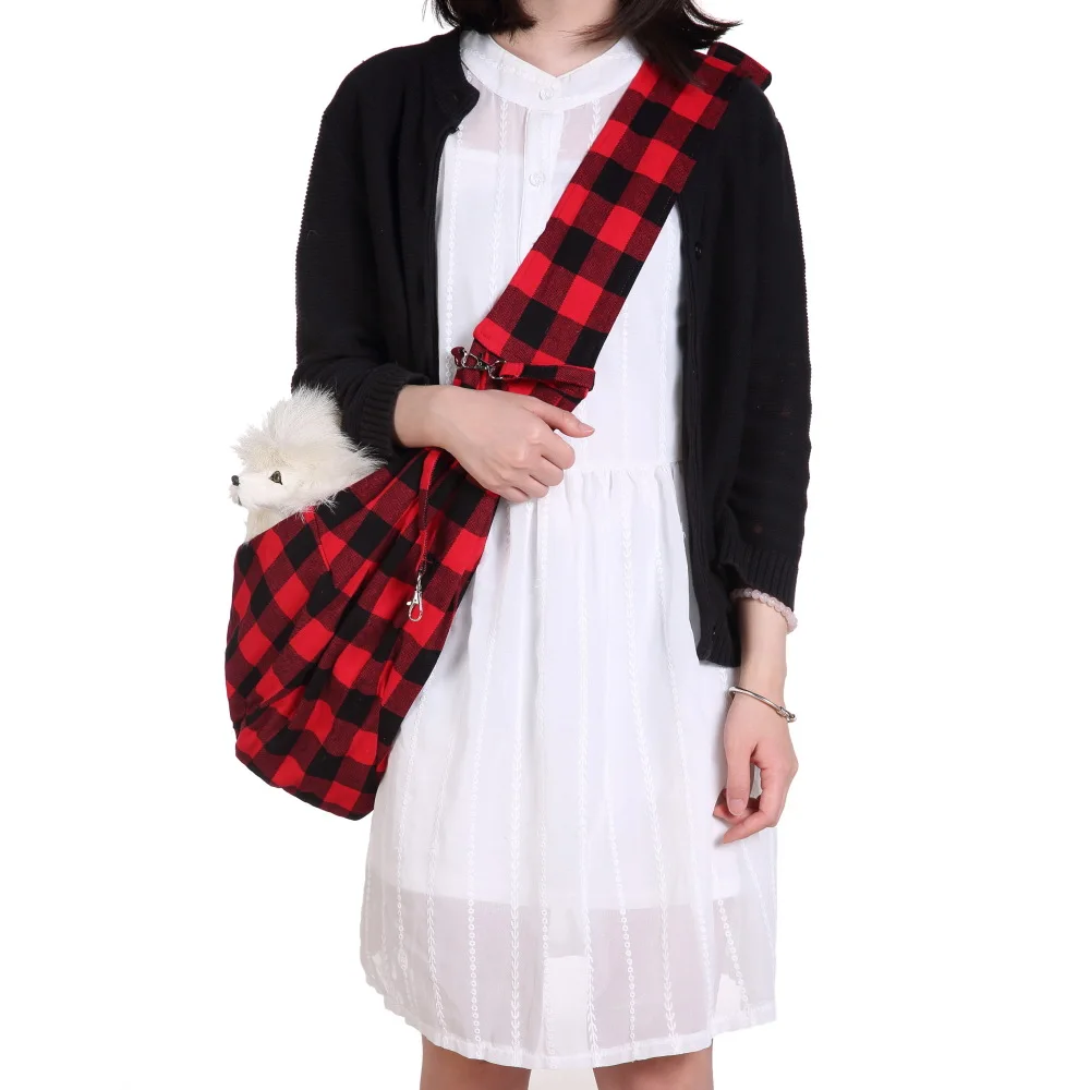 Переноска для путешествий портативный сумка для домашних животных Коврик для коляски слинг с регулируемым одним плечевым ремнем для маленьких собак