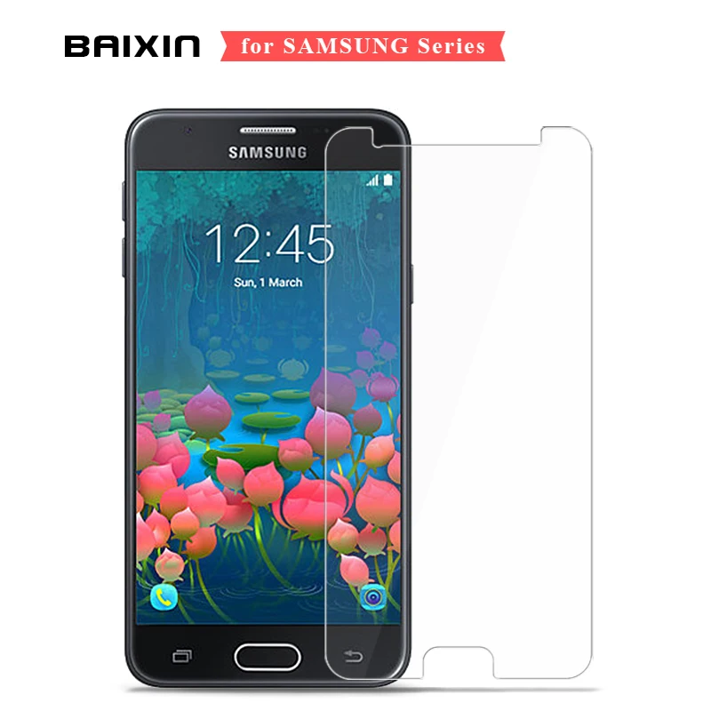 

For Samsung Galaxy J3 J7 J5 Prime G570F G610F Tempered Glass Screen Protector J7 J5 Prime On5 2016 G570 Glass Film Case Cover