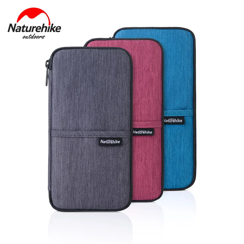 Многофункциональная дорожная сумка-кошелек Naturehike для наличных, паспортных карт, 3 цвета, походная спортивная сумка на запястье