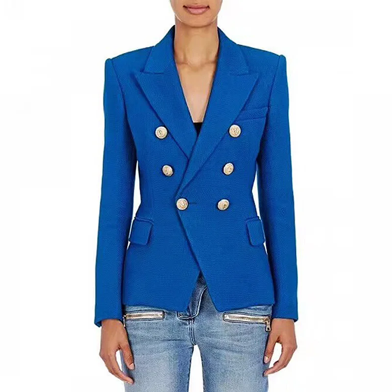 

2018 Double Breasted Slim Women's Jacket 171214WG01