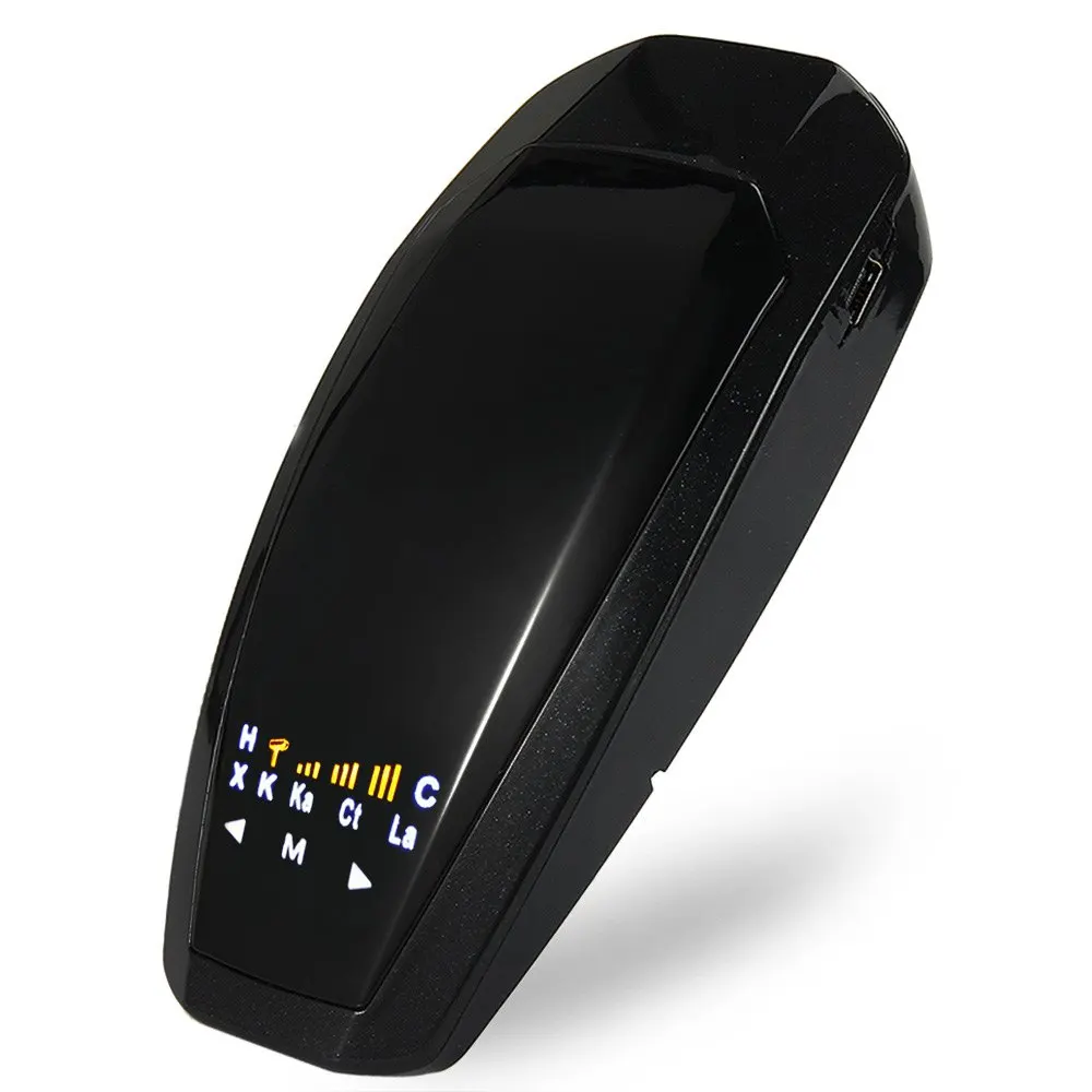 Car Speed Laser  Radar Detector Voice Alert Warning Full Band 360 .