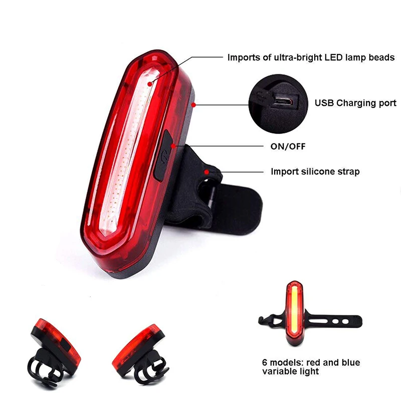Perfect Dropshipping USB Rechargeable Bicycle Rear Light Cycling LED Taillight Waterproof MTB Road Bike Tail Light Back Lamp for Bicycle 1 Perfect Dropshipping USB Rechargeable Bicycle Rear Light Cycling LED Taillight Waterproof MTB Road Bike Tail Light Back Lamp for Bicycle 1