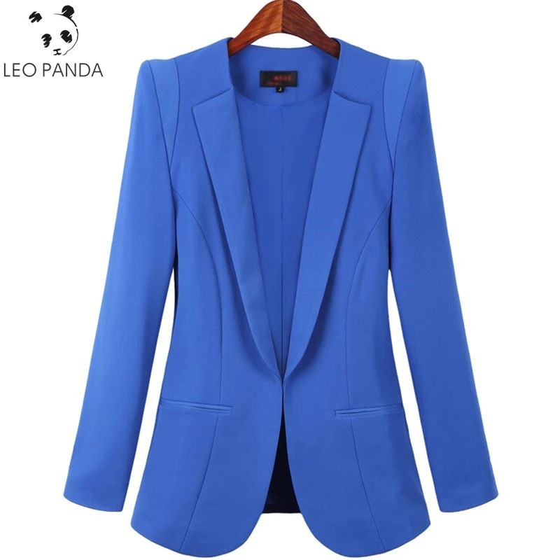 

2019 New Plus Size Womens Business Suits Spring Autumn Casual Women Blazers Jackets Office Lady Slim Long Sleeve Outwear Female