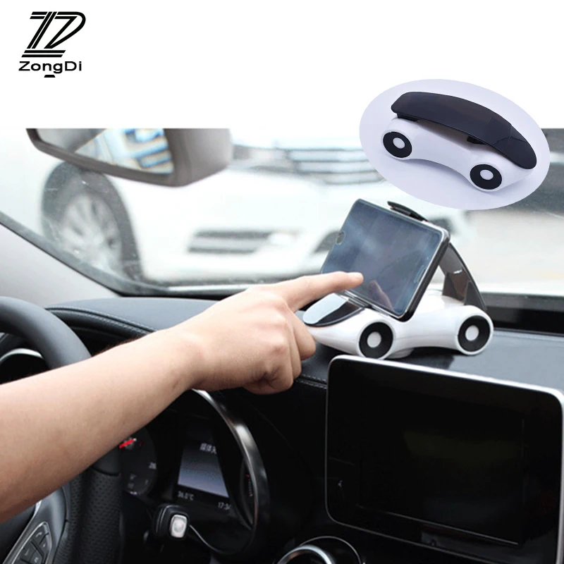 

ZD Funny Car Styling Car Model Decoration Mobile Phone Holder For Skoda Octavia A5 A7 2 Fabia Yeti BMW E60 F30 X5 E53 Inifiniti