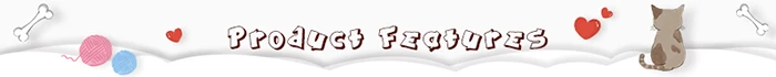 3.4Product Features