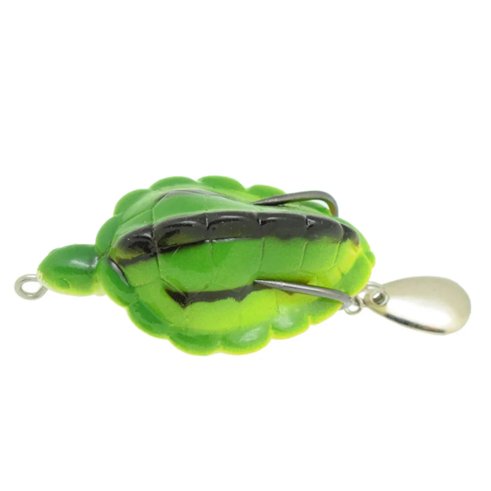 1PCS 5.5cm 13g Tortoise Lure Fishing Lures Treble Hooks Top water