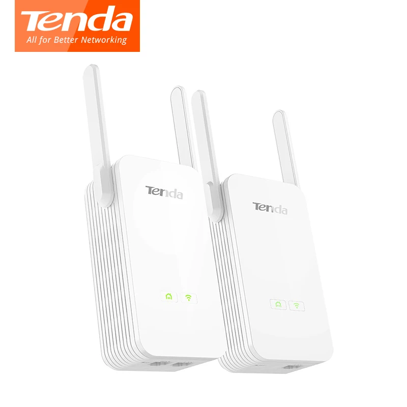 Tenda PH15 1000 м Gigabit Беспроводной wi fi адаптер комплект расширитель сети Мощность линии
