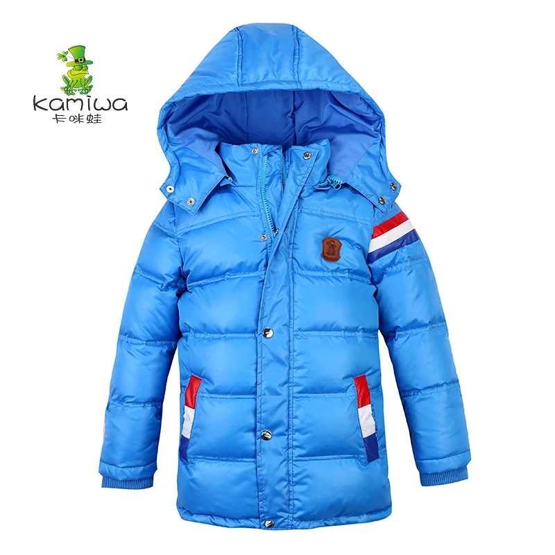 Buy Boys winter Jackets Removable hooded Thick white