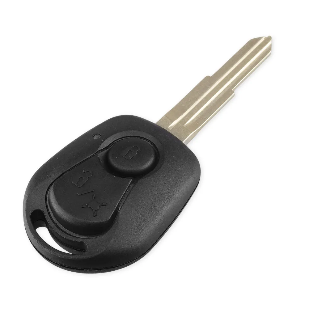 KEYYOU 2 кнопки умный корпус автомобильного ключа дистанционного управления Чехол Для Ssangyong Actyon Kyron Rexton Fob авто ключ чехол Замена
