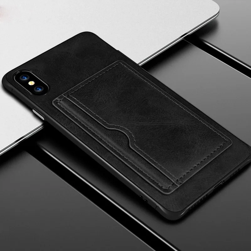 Luxury money wallet leather phone case for iphone 6 6s 7 8 plus X XR XS MAX cover with card slot | Мобильные телефоны и
