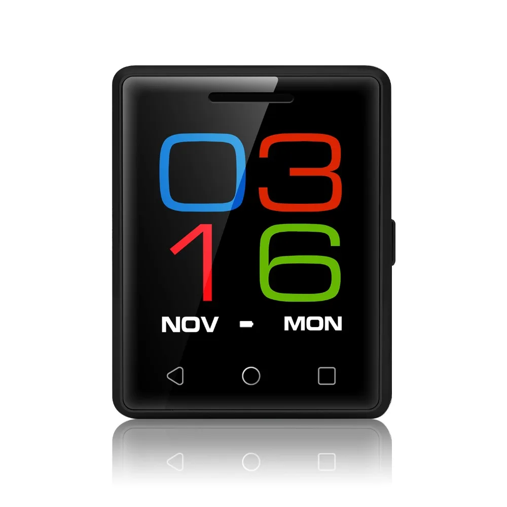Оригинальный DTNO.1 S8 мобильного телефона MTK6261 1 54 дюймов 2.5D экран мини мобильный