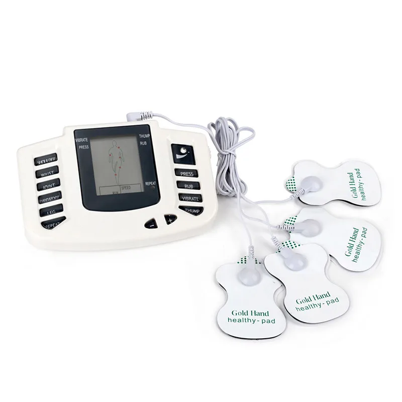 Digital Electronic Body Massage Muscle Relax Stimulator Tens Acupuncture Therapy Massager with Electrode Pads