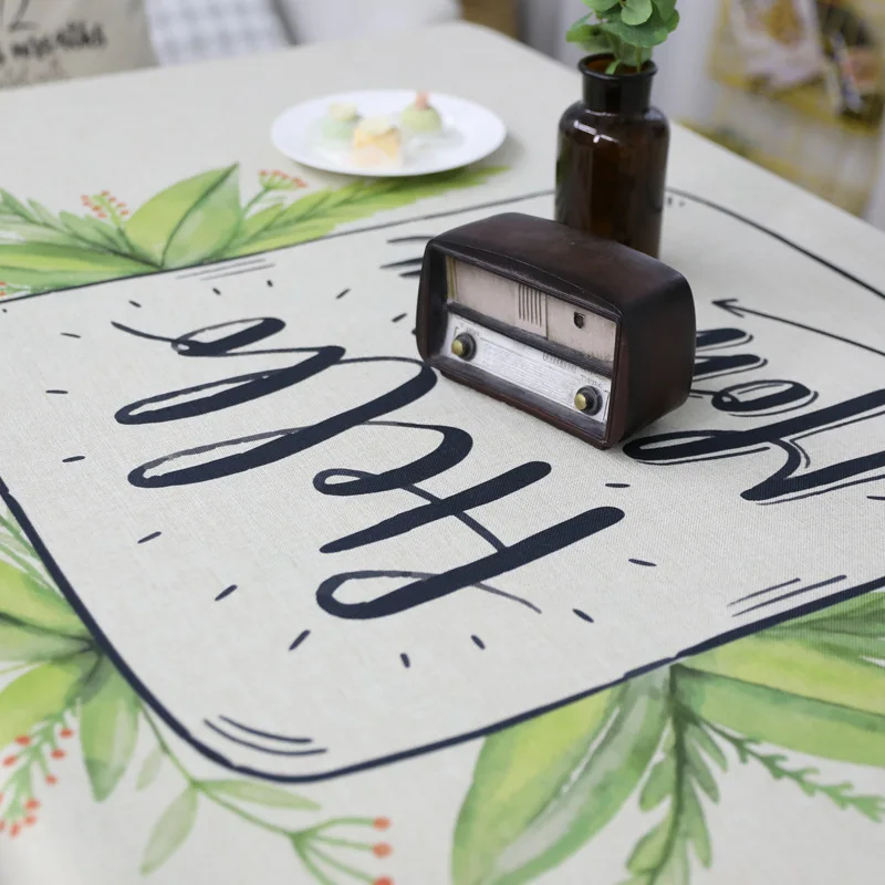 الأوروبية الراقية المطبوعة مصنع نمط سماط القطن الكتان سماط مطعم حزب المنزل الديكور الجدول القماش