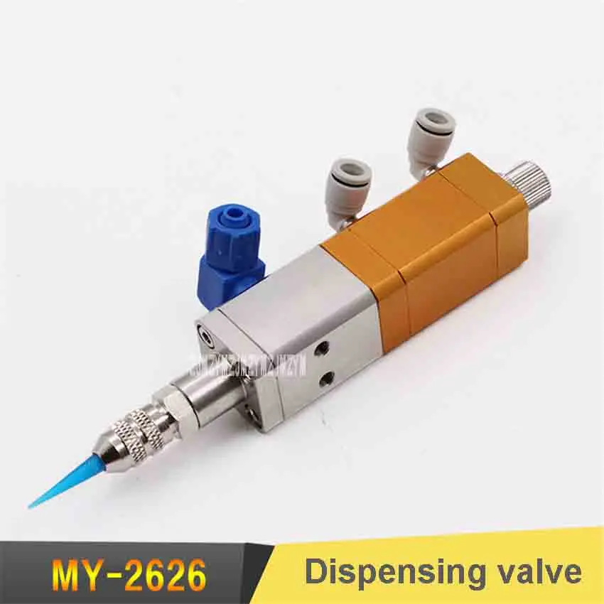 

New MY-2626 Suck Back Type Dispensing Valve Dispenser Valve Accessories Anti-drip Fine-tuning Dispenser Valve 4-7Kgf/cm 0.01ml