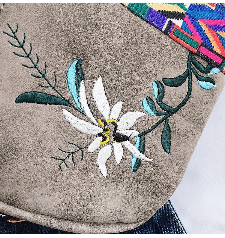 MENGXILU модная женская сумка-мессенджер с цветочной вышивкой, женские сумки через плечо, женские сумки известного бренда Bolsa Feminina