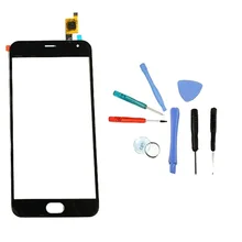 LINGWUZHE Sensor Replacement Glass Panel For Meizu Meilan M2 Mini 4G LTE 5 inch Digitizer Front Outer Touch Screen With Toolkit