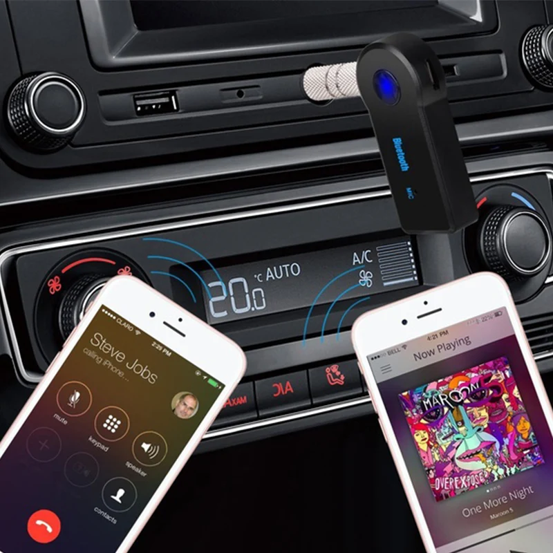 AUX аудио Bluetooth приемник 3,5 мм разъем беспроводной адаптер для автомобильной музыки аудио Aux A2dp для наушников ресивер Handsfree