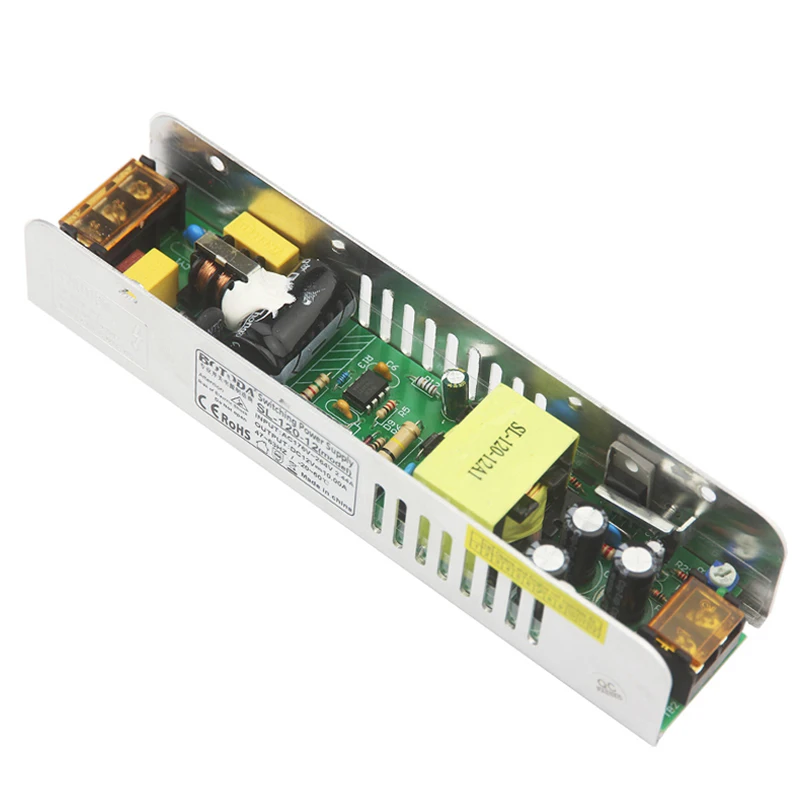 Светодиодный адаптер питания 12 В 5A 10A 15A 30A AC220V DC12V светодиодный трансформатор 60 Вт