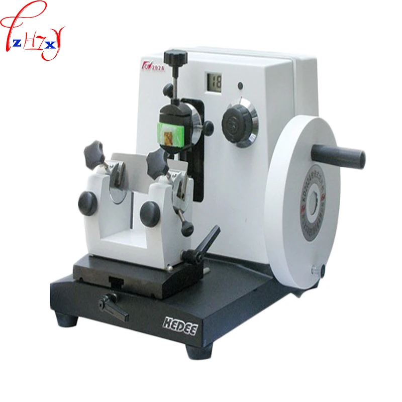

110/220V 1PC Desktop digital display rotary slicer machine KD-202A hand rotary slicing machine with security alarm function