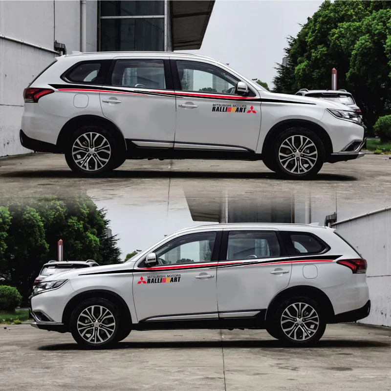 Автомобильный стикер TAIYAO для Mitsubishi OUTLANDER EX Pajero Outlander Zinger Eclipse | Автомобили и