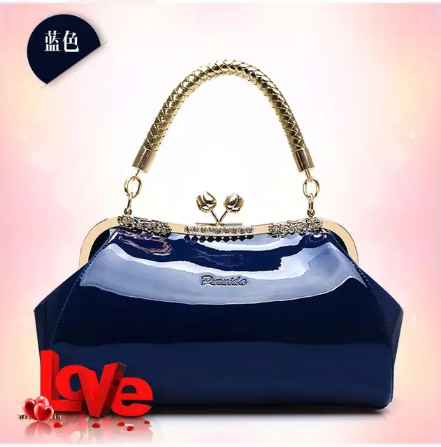 Bolso de mano de charol para mujer, cartera de mano de noche, Color Nude,  rosa, Beige, de boda, rojo, 2022|Bolsos de hombro| - AliExpress