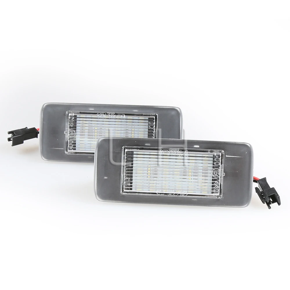 2шт 18 SMD задний светодиодный светильник номерного знака Лампы Canbus подходит для Opel