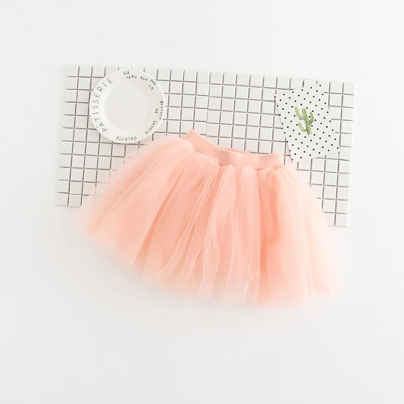 2018 new solid color skirt Girl multi purpose skirt Girl cotton lining
