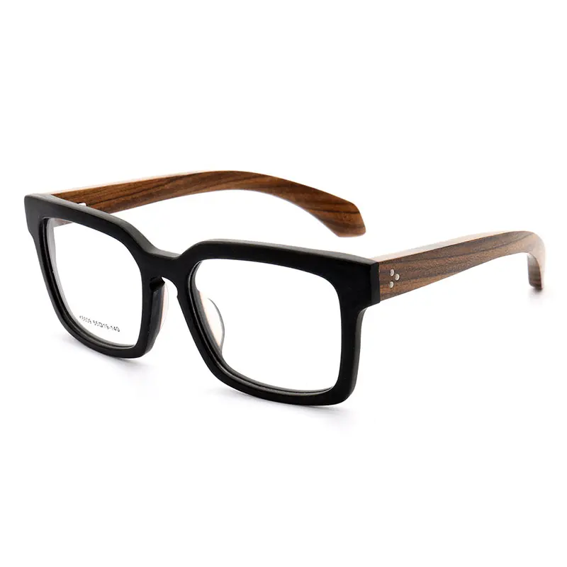 MUZZ бренд ретро Squar для женщин и мужчин оправа для очков Высокое качество Новая Винтажная имитация деревянная оправа овальные очки для чтения