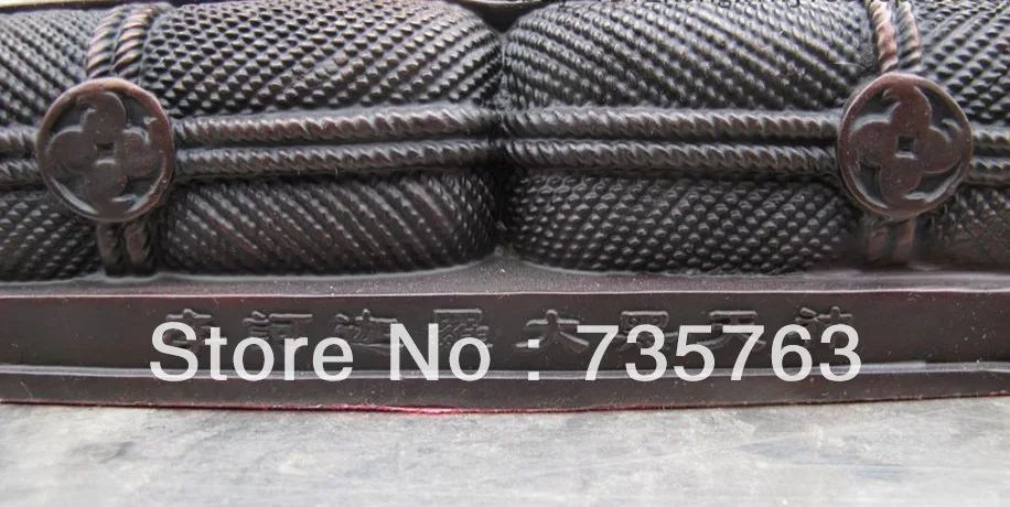 xiuli 00338 Tibet Buddhist Monastery red Bronze Mo ke and ROM Buddha Statue