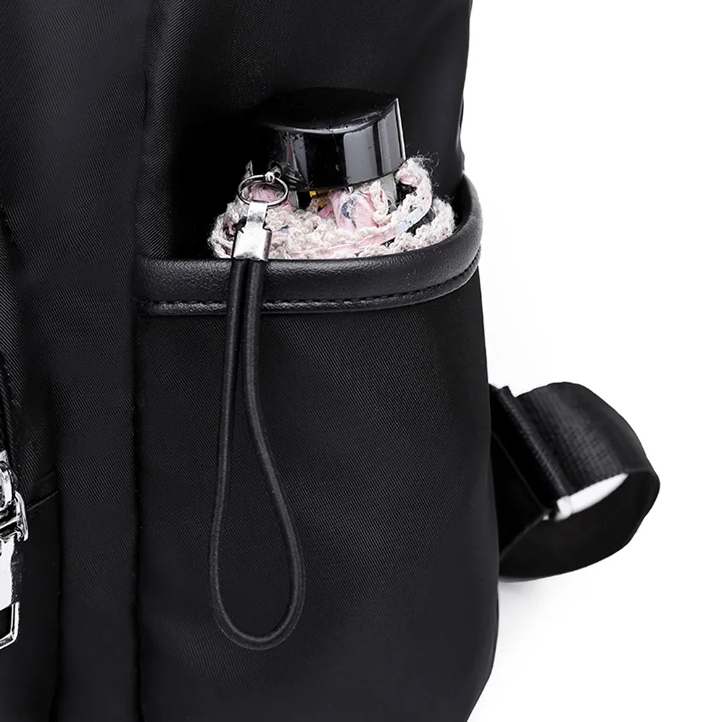Женский корейский рюкзак, Женский однотонный рюкзак, школьный рюкзак, повседневная дорожная Студенческая сумка, школьные сумки для