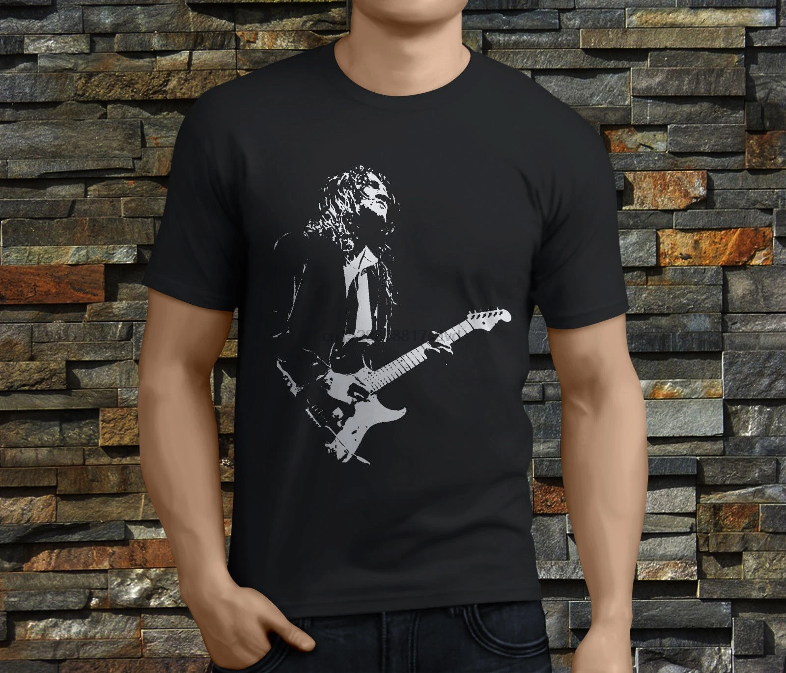 

John Frusciante Red Hot Chili Peppers Guitarist Men Black T-Shirt Size S-3XL Tee Shirts Hipster O-Neck Cool T-Shirts Designs